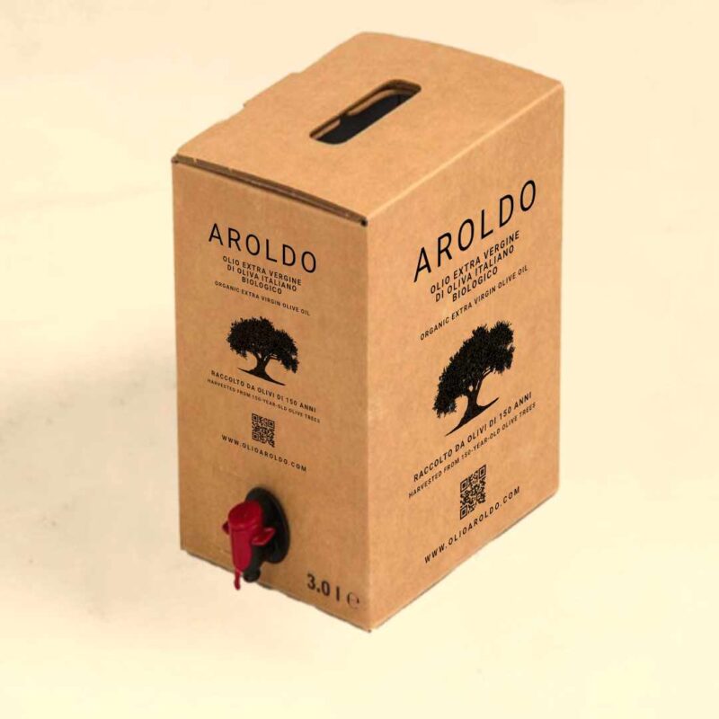 Aroldo Organic EVOO Bag in Box